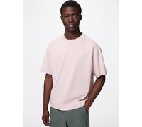 Uniqlo - T-shirt (boxy, Cropped) - Rosa - S