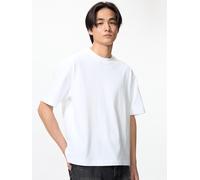 Uniqlo - T-shirt (boxy, Cropped) - Weiss - L