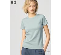 Uniqlo - T-shirt (rundhals) - Grün - XXS
