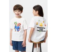 Uniqlo - The Super Mario Galaxy Movie Ut T-shirt - Weiss - 3 - 4 Jahre (110 cm)