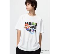 Uniqlo - The Super Mario Galaxy Movie Ut T-shirt - Weiss - 3XL
