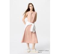 Uniqlo - Ultra Stretch Kleid (ärmellos) - Rosa - M