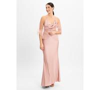 Unique Abendkleid mit Stola Damen altrosa, 38