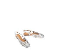 Unisa Brejo flache Damenschuhe, silber, 41 EU