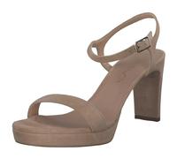 Unisa Unsia Soro Skin (Beige) - elegante Sandale - Damenschuhe Sandalette / Sling, Beige, leder, absatzhöhe: 50 mm für Damen, beige, Gr. 40 EU