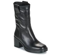 Unisa Damen Stiefeletten Schwarz Leder 40