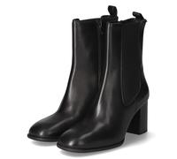 Unisa Damen Stiefeletten Schwarz Leder & Textil 41