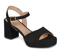 Unisa Keilabsatzsandalen NEY in Schwarz 40