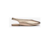 Unisa Leder-Slingballerinas in Gold - Größe 36 | Damen Ballerinas