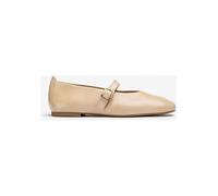 Unisa Leder-Spangenballerinas in Beige - Größe 37 | Damen Ballerinas