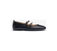 Unisa Leder-Spangenballerinas in Schwarz - Größe 36 | Damen Ballerinas