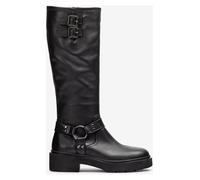 Unisa Leder-Stiefel in Schwarz - Größe 39 | Damen Stiefel