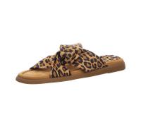 Unisa Pantoletten für Damen aus Italien, Spanien und Portugal für Damen, animal, Größe 37 EU