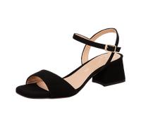 Unisa Sandaletten für Damen aus Italien, Spanien und Portugal für Damen, schwarz, Größe 37 EU