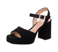 Unisa Sandaletten für Damen aus Italien, Spanien und Portugal für Damen, schwarz, Größe 40 EU