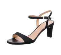 Unisa Sandaletten für Damen aus Italien, Spanien und Portugal für Damen, schwarz, Größe 42 EU