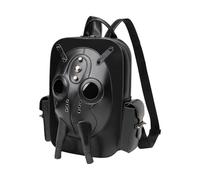 Unisex Alien Themed Xenomorph Rucksack Punk Styles Große Kapazität PU Schultasche Praktische Büchertasche Für Mode Frauen Männer Xenomorph Geldbörse