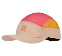 unisex buff 5 panel go cap pink beige