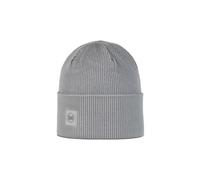 unisex buff crossknit beanie grau