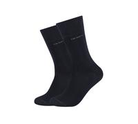 Camano Socken Soft Unisex – 2er-Pack, verstärkte Zehen und Fersen – Marineblau 39/42