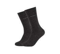 CAMANO Herren und Damen Socken 2 PACK Art-Nr. 3642 - Farbe - anthrazit