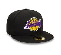 Los Angeles Lakers OTC NBA Essential 59FIFTY Fitted Cap Schwarz - 7 3/8