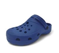 Unisex Clogs für Strand, Garten, Arbeit, Zuhause mit Riemen (Royalblau, 38)