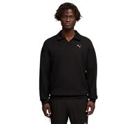 Puma Poloshirt Unisex Cloudspun (528459) – Relaxed Fit mit Lyocell-Anteil – Schwarz L