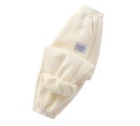 Unisex Cordhose Kinder Winter Thermohose mit Fleece gefüttert Weich Bequem Fleece Thermo Hose Jogginghose Kuschelhose Winterhose Elastische Taille Sporthose für Mädchen Jungen 4-9 Jahre