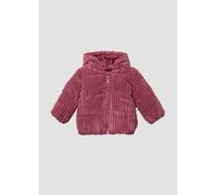 s.Oliver Cord-Steppjacke mit Kapuze Plüschfutter 86 beere