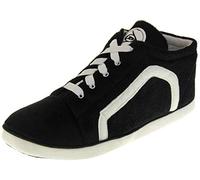 Unisex-Erwachsene Dunlop Sports Sneaker Stiefel Hausschuhe Schwarz EU 44-45 (L)