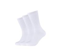 s.Oliver Unisex-Sportsocken 3 Paar 39 - 42 weiß