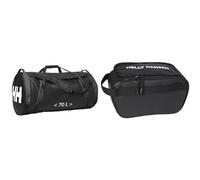 Unisex Helly Hansen HH Duffel Bag 2 70L, Schwarz, STD & Hansen H/H Scout Wash Bag, Schwarz, STD