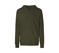 Neutral Unisex Jersey Hoodie With Zip Sweatjacke O62301 military L