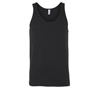 Canvas - Unisex Jersey Tank Top Black - Gr. - S
