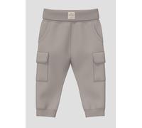 Unisex Jogpants aus Sweat mit Elastikbund und Cargotaschen 68 grau 2169399.9622.68