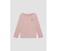 Unisex Longsleeve aus Baumwolle mit kleinem Print-Detail 128/134 Rosa 2160642.4163.128_134