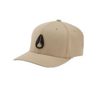 unisex nixon deep down ff athletic fit cap beige schwarz