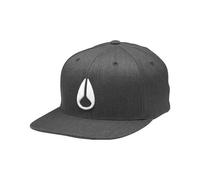 unisex nixon deep down ff athletic fit cap grau weis