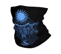 Unisex Nordische Mythologie Fenrir 3D Druck Halsgamasche Balaklava -Wikinger Keltischer Knoten Wolf Nahtloses Bandana Halsrohr -Sommer Vintage Neuheit Atmungsaktives Tragbares Kopftuch