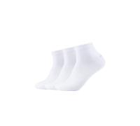 S.Oliver Unisex Quarter Socken 6er Pack, Größe:39-42;Farbe:white (01)