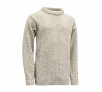 Unisex-Pullover Devold Nansen Wollpullover Grau Melange M