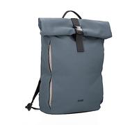 Unisex Rolltop-Rucksack Toni TOR250 Tagesrucksack 13/15 Liter wasserabweisendes leichtes Nylon, Volumen erweiterbar, gepolstertes Laptopfach, Getränke-Halter, ideal für Uni, Freizeit & Sport (denim)