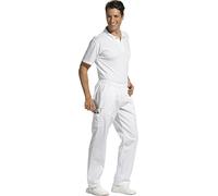 Unisex-Schlupfhose mit Rundumgummizug (XS (Herren 40/42 - Damen 32/34), Weiß)