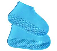 Unisex Silikon Überziehschuhe Überschuhe Wasserdicht Schuh-Überzieher Rutschfeste Regenüberzieher Schuhe Wiederverwendbare Schuhschoner Fahrrad Regenschutz Schuhüberzieher