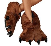 Unisex Soft Plüsch Haus Hausschuhe Tier Kostüm Pfote Claw Schuhe