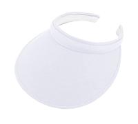 Unisex Visor Sonnenvisor Sommerkappe Sonnenschutz Schirmcap Strandvisor Sonnenhut Sommer Strand Hut Empty Top Sonnenblende Großer Krempe Hut Sommer Sport Visor Baseball Kappe Visor (White, One Size)