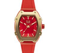 Ice-Watch - Ice boliday Red Gold - Rote Damenuhr mit Silikonarmband - 023320 (Medium)