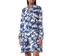 United Colors of Benetton Damen 4YRNDV021 GEKLEIDET, 67 V Blue Floral Fantasy, XS
