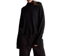 United Colors of Benetton Damen Maglia G/C M/L 126wd10e4 Pullover, Schwarz, S